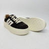 Kawowe sneakersy damskie NOVA na platformie