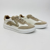 Beżowo-białe sneakersy MONACO