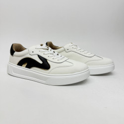 Biało-czarne sneakersy MONACO