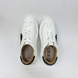 Biało-czarne sneakersy MONACO