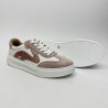 Różowo-białe sneakersy MONACO