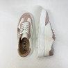Różowo-białe sneakersy MONACO