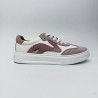 Różowo-białe sneakersy MONACO