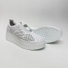 Białe sneakersy LUNA na platformie