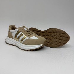 Beżowe sneakersy SAVONA