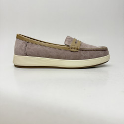 Taupe mokasyny TORINO